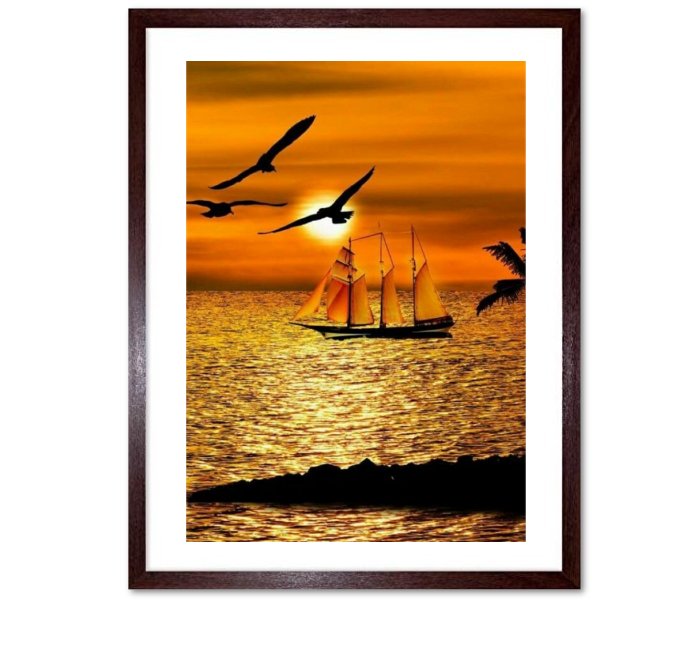 Seascape Framed Prints